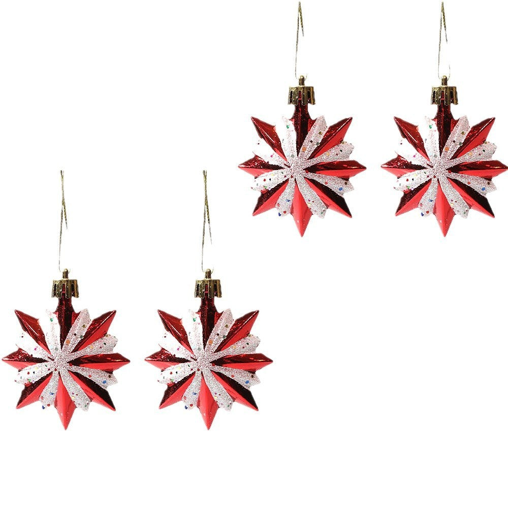 HKM-089171 Christmas Decorative Painted Special-Shaped Ball Pendant - Multiple Styles Available