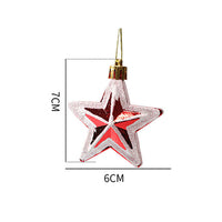 HKM-089171 Christmas Decorative Painted Special-Shaped Ball Pendant - Multiple Styles Available