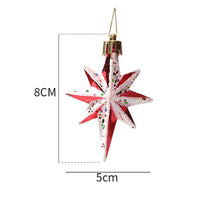HKM-089171 Christmas Decorative Painted Special-Shaped Ball Pendant - Multiple Styles Available