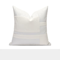HKM-089171 Modern Red and White Simple Sofa Pillowcase, 50X50CM and 30X50CM Options