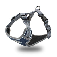 HKM-089235 Big Dog Reflective Vest Style Chest Strap for Medium to Large Dogs - Adjustable & Comfortable Fit