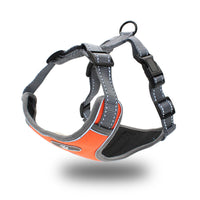 HKM-089235 Big Dog Reflective Vest Style Chest Strap for Medium to Large Dogs - Adjustable & Comfortable Fit