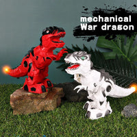 HKM-089299 Electronic Walking Dinosaur Toy with LED Lights and Sounds for Ages 2-13, Interactive Dinosaur Robot