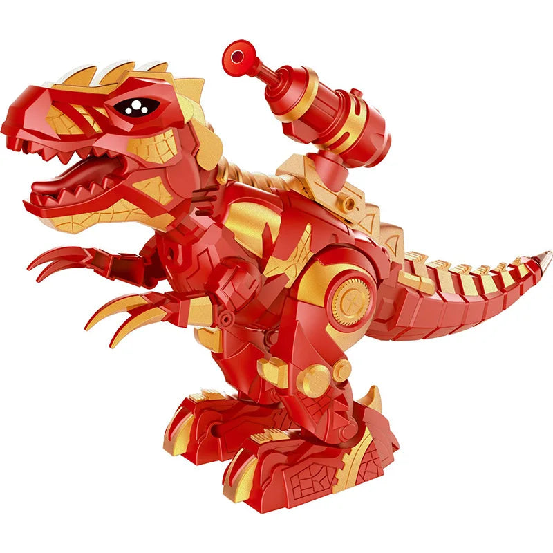 HKM-089299 Electronic Walking Dinosaur Toy with LED Lights and Sounds for Ages 2-13, Interactive Dinosaur Robot