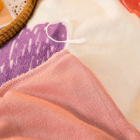 HKM-089363 Thick Coral Fleece Double Plush Duvet Cover with Reactive Printing and Dyeing