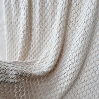 HKM-089363 Versatile Cotton Knitted Blanket for Any Season - Kids and Adults Sizes Available