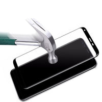 HKM-089427 Full Coverage Tempered Glass Screen Protector – Black, Anti-Fingerprint, Dust-Proof, Explosion-Proof