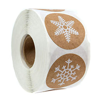 HKM-089491 Christmas Gift Wrap Stickers - Decorative Polyethylene Roll for Packaging and Home Decor