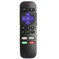 HKM-089555 Roku Remote Control for TV - 8m Transmission Distance, Black