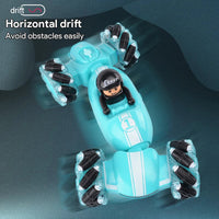 HKM-089619 RC Spraying Twisting Stunt Car Toy – Gesture Sensing Remote Control Vehicle for Ages 5 and Up