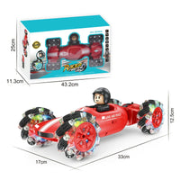 HKM-089619 RC Spraying Twisting Stunt Car Toy – Gesture Sensing Remote Control Vehicle for Ages 5 and Up