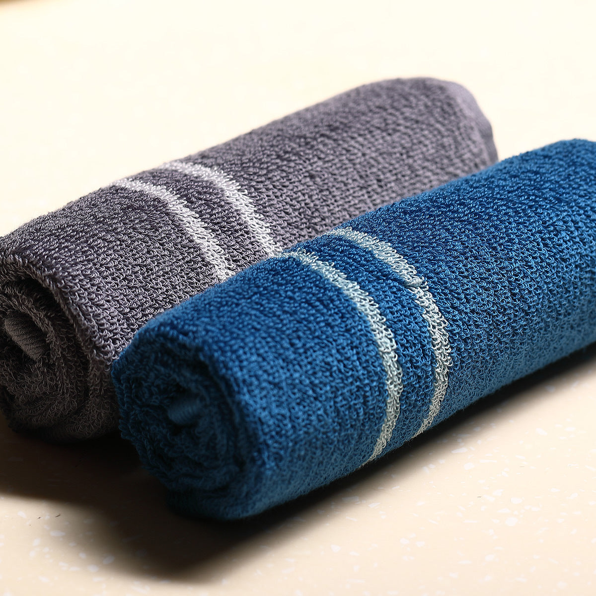 HKM-089619 Smart Induction Cotton Square Towel - 34cm x 34cm, 100% Cotton, Soft and Durable