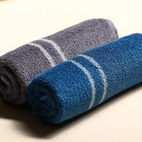 HKM-089619 Smart Induction Cotton Square Towel - 34cm x 34cm, 100% Cotton, Soft and Durable