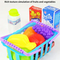 HKM-089875 Kids Pretend Play Shopping Cash Register Toy with Sound and Flashing Features - Age 4-14 Years