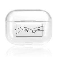 HKM-089939 Cartoon Protective Case for AirPods Pro - Colorful Design, PC Material