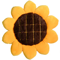 HKM-090003 Sunflower Plush Pillow for Sofa, Living Room, and Car - 38cm, 48cm, 68cm