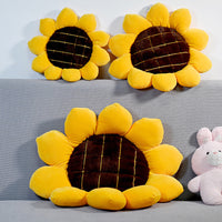 HKM-090003 Sunflower Plush Pillow for Sofa, Living Room, and Car - 38cm, 48cm, 68cm