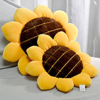 HKM-090003 Sunflower Plush Pillow for Sofa, Living Room, and Car - 38cm, 48cm, 68cm
