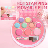 HKM-090195 Children's Non-toxic Princess Makeup Set with Eye Shadow Palettes for Creative Play