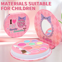 HKM-090195 Children's Non-toxic Princess Makeup Set with Eye Shadow Palettes for Creative Play