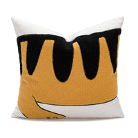 HKM-090259 Eye-catching Abstract Tiger Design Pillow Cover for Living Room - 45x45cm & 30x50cm Options