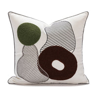 HKM-090259 Eye-catching Abstract Tiger Design Pillow Cover for Living Room - 45x45cm & 30x50cm Options