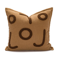 HKM-090259 Eye-catching Abstract Tiger Design Pillow Cover for Living Room - 45x45cm & 30x50cm Options