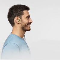 HKM-090259 Heavy Bass In-Ear Headphones with Microphone and 3.5mm Plug