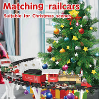 HKM-090771 Christmas Tree Electric Slot Track Car Toy Set - DIY Assembly Holiday Train для all Ages