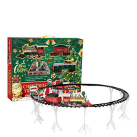HKM-090771 Christmas Tree Electric Slot Track Car Toy Set - DIY Assembly Holiday Train для all Ages