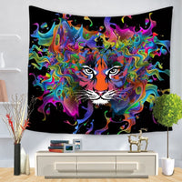 HKM-090899 Skull-Themed Halloween Tapestry Tablecloth and Beach Towel
