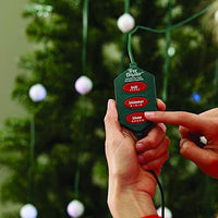 HKM-090963 LED Christmas String Lights with 64 Beads - 8 Wires, 1.5M Each, Plug-In Decoration