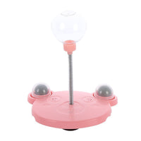 HKM-090963 Pet Feeder Cat Toy Pets Leaking Food Ball Self-Playing Tumbler Funny Swing Feeder Puzzle Toys Playing Training Dispenser Bowl
