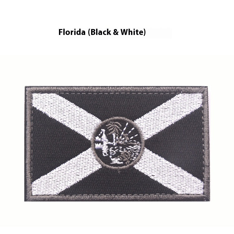 KTX-091027 Double-Sided Velcro Cloth Embroidered Armband - Customizable Labels for Outdoor Sports