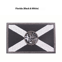 HKM-091027 Double-Sided Velcro Cloth Embroidered Armband - Customizable Labels for Outdoor Sports