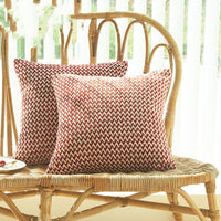 HKM-091155 Herringbone Double-Sided Plush Cushion for Car and Sofa - Black, Wine Red, Gray, Coffee, Milk Tea