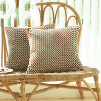 HKM-091155 Herringbone Double-Sided Plush Cushion for Car and Sofa - Black, Wine Red, Gray, Coffee, Milk Tea