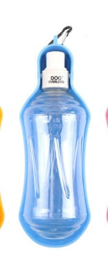 HKM-091219 Portable Outdoor Dog Water Bottle with Metal Buckle - Various Colors Available