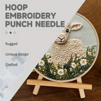 HKM-091283 Cute Cartoon Sheep Embroidery Craft Set for Creative Gift Ideas