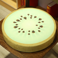 HKM-091475 3D Simulation Plush Fruit Pillow Cushion - Watermelon, Lemon, Kiwi & More, Removable & Washable