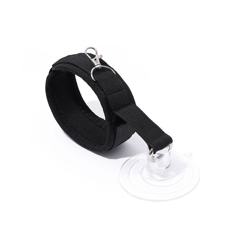 HKM-091539 Portable Cat and Dog Bath Collar with Suction Cup for Easy Bathing and Cleaning