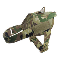 HKM-091539 Tactical Dog Training Vest, Waterproof 600D Nylon, Lightweight Combat Gear