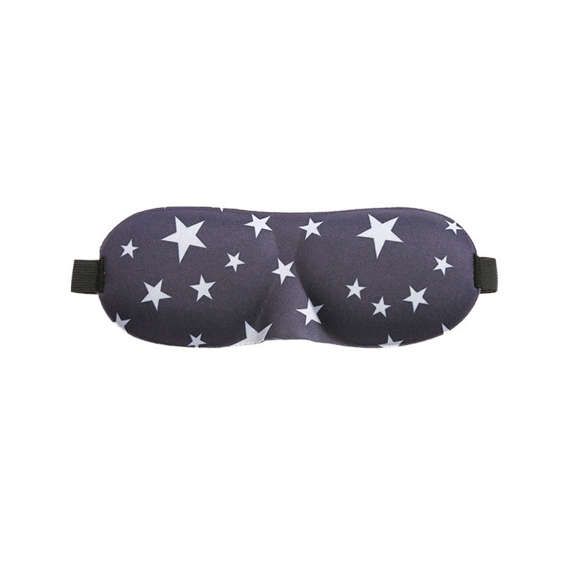 HKM-091667 3D Blackout Sleep Eye Mask – Breathable Polyester in Various Colors