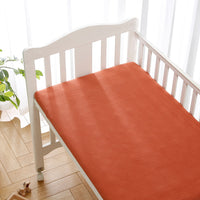 HKM-091667 Double-Layer Gauze Baby Bedding Set with Fitted Sheet - Soft and Breathable, 130x70x18cm