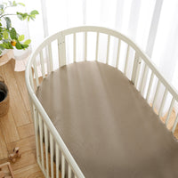 HKM-091667 Double-Layer Gauze Baby Bedding Set with Fitted Sheet - Soft and Breathable, 130x70x18cm