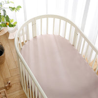 HKM-091667 Double-Layer Gauze Baby Bedding Set with Fitted Sheet - Soft and Breathable, 130x70x18cm
