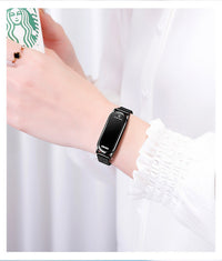 HKM-091859 Fashion Touch Screen Magnetic Mesh Couples Watch with Waterproof Design
