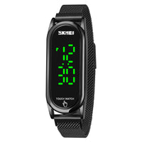 HKM-091859 Fashion Touch Screen Magnetic Mesh Couples Watch with Waterproof Design