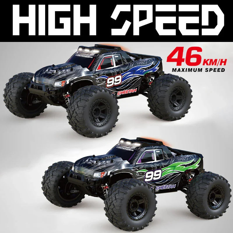HKM-091923 1/10 High Speed Remote Control Off-Road Car - Climbing Vehicle for Kids