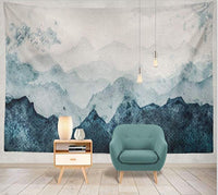 HKM-092051 Digital Printed Polyester European Home Tapestry for Wall Decor